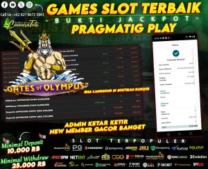 PEMBAYARAN JACKPOT SLOT